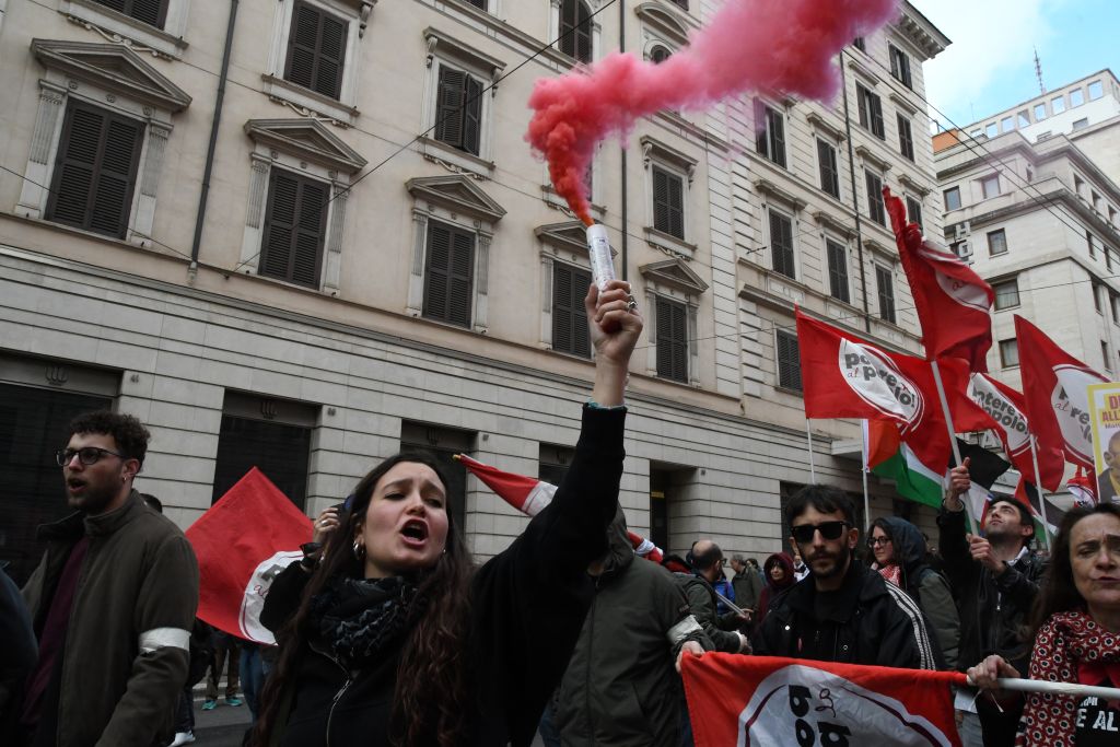 Reportage, manifestazioni e cortei a Roma